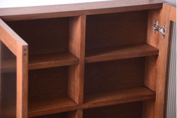 アンティーク家具　アンティーク　壁掛けキャビネット(収納棚)(2)