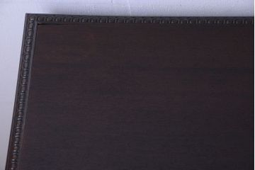 アンティーク家具　大正ロマン　古い木製のアンティーク片袖机(デスク)