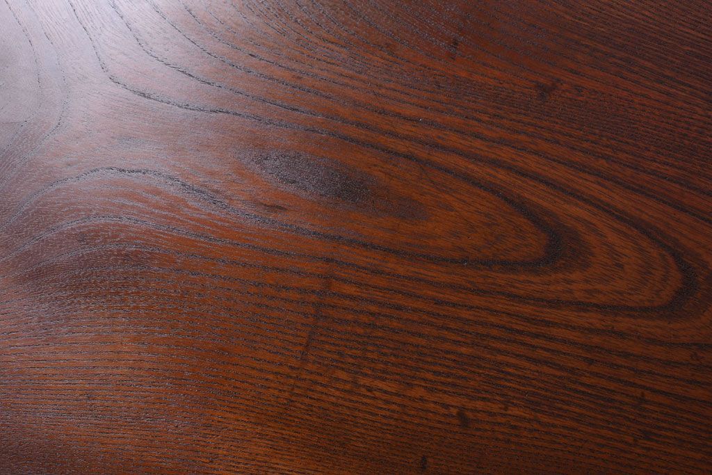 アンティーク家具　古民具・骨董　明治期　総欅材!アンティーク座卓