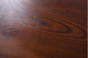 アンティーク家具　古民具・骨董　明治期　総欅材!アンティーク座卓