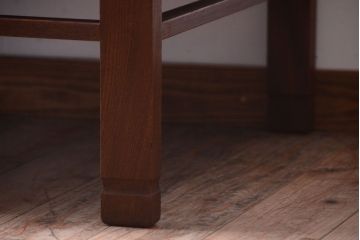 アンティーク家具　古民具・骨董　明治期　総欅材!アンティーク座卓