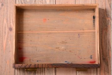 アンティーク家具　和製アンティーク　天板欅一枚板!古い文机