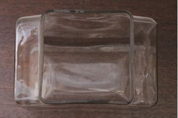 アンティーク雑貨　昭和レトロ　オリエンタルカレーのガラス瓶(角瓶)