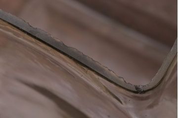 アンティーク雑貨　昭和レトロ　オリエンタルカレーのガラス瓶(角瓶)