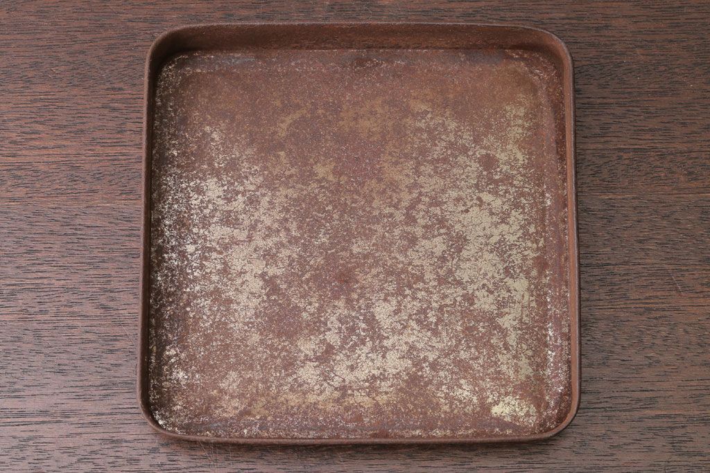 アンティーク雑貨　昭和レトロ　オリエンタルカレーのガラス瓶(角瓶)