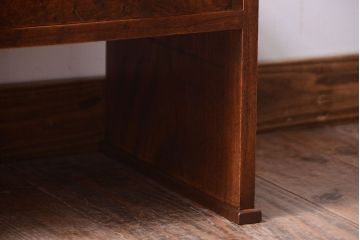 アンティーク家具　古民具・骨董　総欅!大正期のアンティーク文机