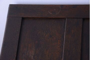 レトロ家具　昭和レトロ　ナラ材製のアンティーク冷蔵庫(冷蔵箱・氷冷蔵庫)