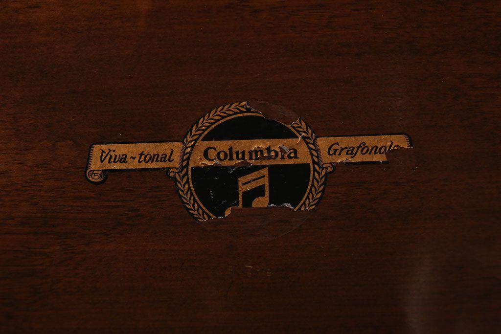 アンティーク雑貨　アンティーク　Columbia(コロムビア)　NO.116　古い蓄音器