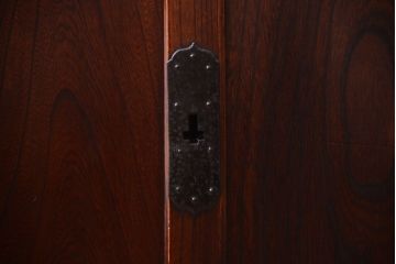 アンティーク家具　古民具・骨董　最高級品　明治期　三方欅材のアンティーク階段箪笥