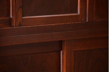 アンティーク家具　古民具・骨董　最高級品　明治期　三方欅材のアンティーク階段箪笥