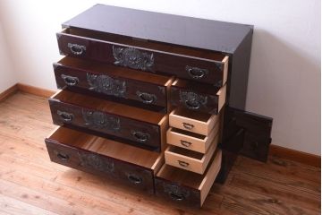 中古　仙台箪笥　KB-7BD　四尺　野郎箪笥(定価925000円)