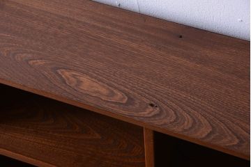 アンティーク家具　アンティーク　古いナラ材の大きな重ね本棚