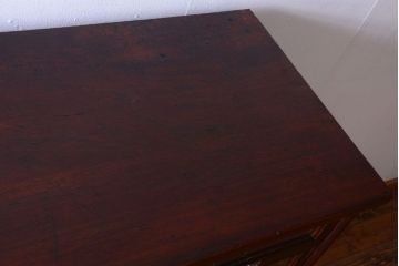 ヴィンテージ家具　イギリスビンテージ　古い木製のシャツケース(引き出し・収納棚)
