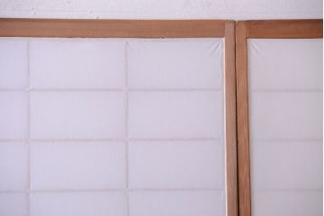 中古　直ガラス障子戸　4枚セット(雪見障子戸、引き戸、擦り上げ障子戸、擦上障子戸)(3)