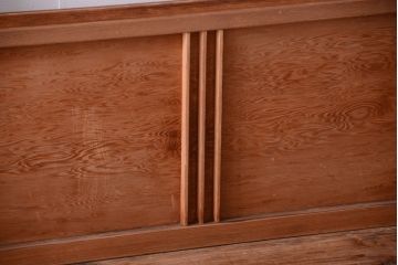 中古　直ガラス障子戸　4枚セット(雪見障子戸、引き戸、擦り上げ障子戸、擦上障子戸)(3)