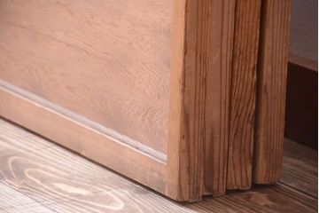 中古　直ガラス障子戸4枚セット(雪見障子戸、引き戸、擦り上げ障子戸、擦上障子戸)(1)