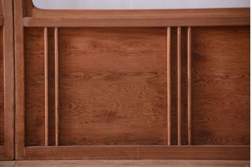 中古　直ガラス障子戸4枚セット(雪見障子戸、引き戸、擦り上げ障子戸、擦上障子戸)(1)