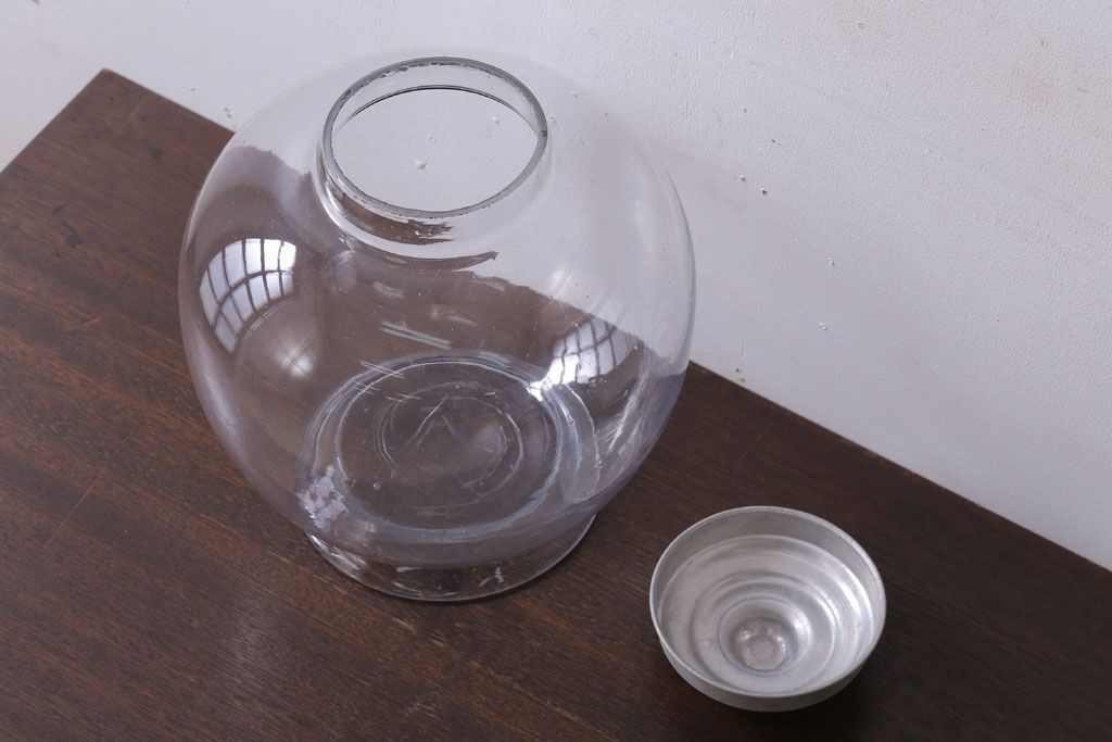 アンティーク雑貨　昭和レトロ　古い駄菓子屋の地球瓶(ビン)(2)
