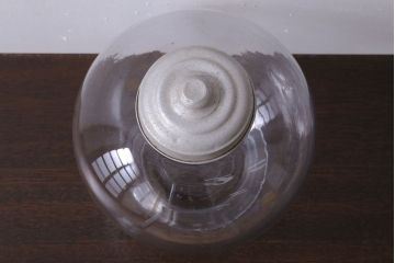 アンティーク雑貨　昭和レトロ　古い駄菓子屋の地球瓶(ビン)(2)