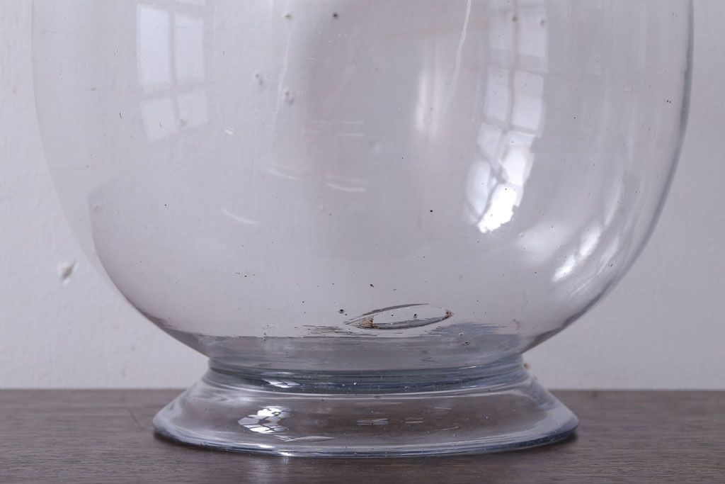 アンティーク雑貨　昭和レトロ　古い駄菓子屋の地球瓶(ビン)(2)