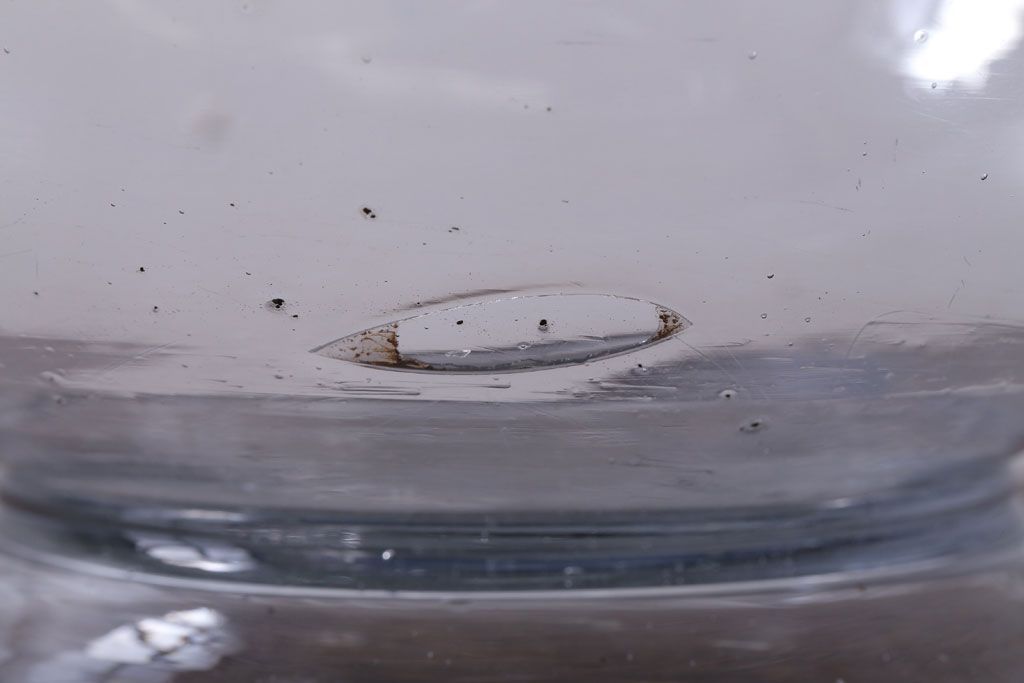 アンティーク雑貨　昭和レトロ　古い駄菓子屋の地球瓶(ビン)(2)