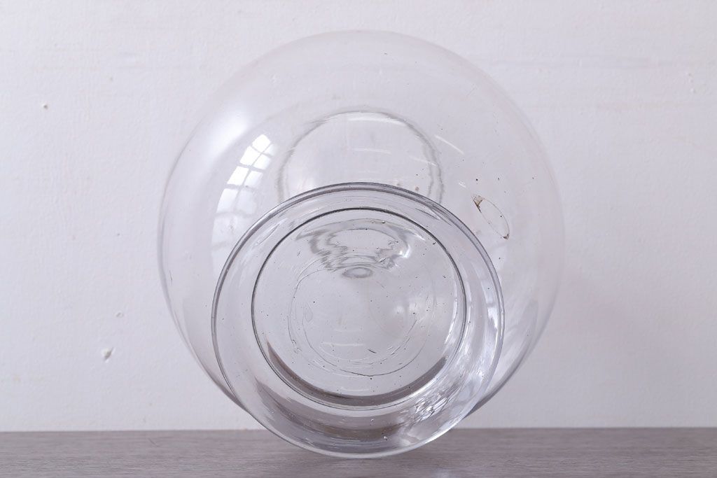 アンティーク雑貨　昭和レトロ　古い駄菓子屋の地球瓶(ビン)(2)