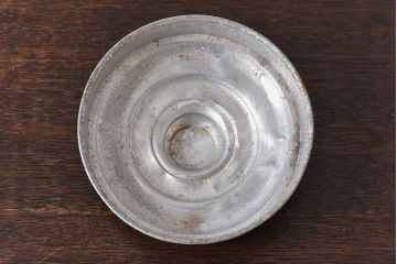 アンティーク雑貨　昭和レトロ　ノスタルジックな駄菓子屋の蓋つきガラスビン(菓子瓶、猫瓶)