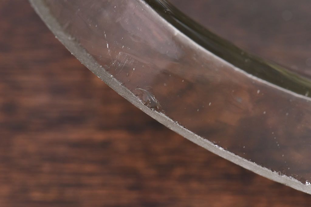 アンティーク雑貨　昭和レトロ　ノスタルジックな駄菓子屋の蓋つきガラスビン(菓子瓶、猫瓶)