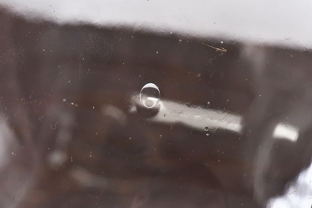 アンティーク雑貨　昭和レトロ　ノスタルジックな駄菓子屋の蓋つきガラスビン(菓子瓶、猫瓶)