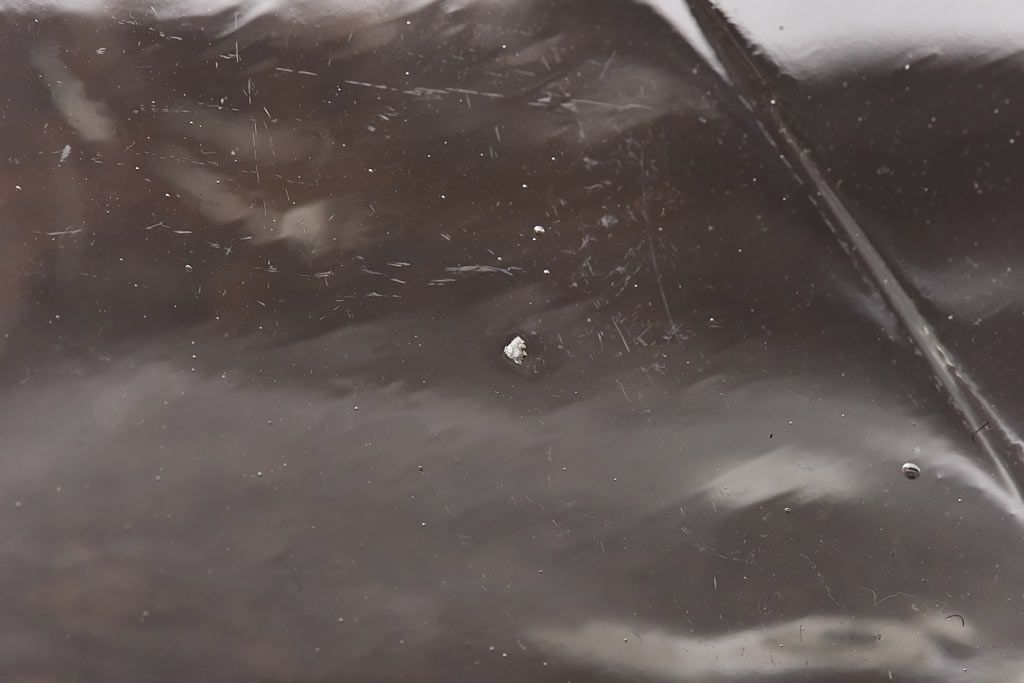 アンティーク雑貨　昭和レトロ　ノスタルジックな駄菓子屋の蓋つきガラスビン(菓子瓶、猫瓶)