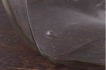 アンティーク雑貨　昭和レトロ　ノスタルジックな駄菓子屋の蓋つきガラスビン(菓子瓶、猫瓶)