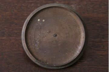 アンティーク雑貨　古民具・骨董　古い銅瓶(在銘?)(鉄瓶)