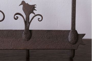 アンティーク雑貨　アンティーク調　かわいいアイアン壁掛けフック