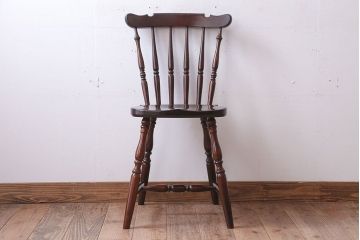 中古　松本民芸家具　SP型　スピンドルチェア(2)
