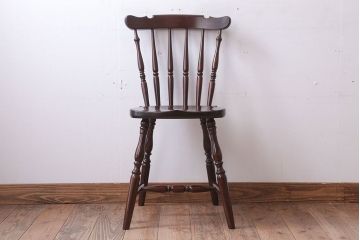 中古　松本民芸家具　SP型　スピンドルチェア(3)