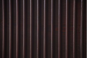 アンティーク家具　古民具・骨董　縦桟引き戸の収納箪笥サイドボード(水屋箪笥)