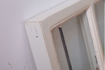 イギリスアンティーク　おしゃれなステンドグラスの小窓(明り取り)(3)