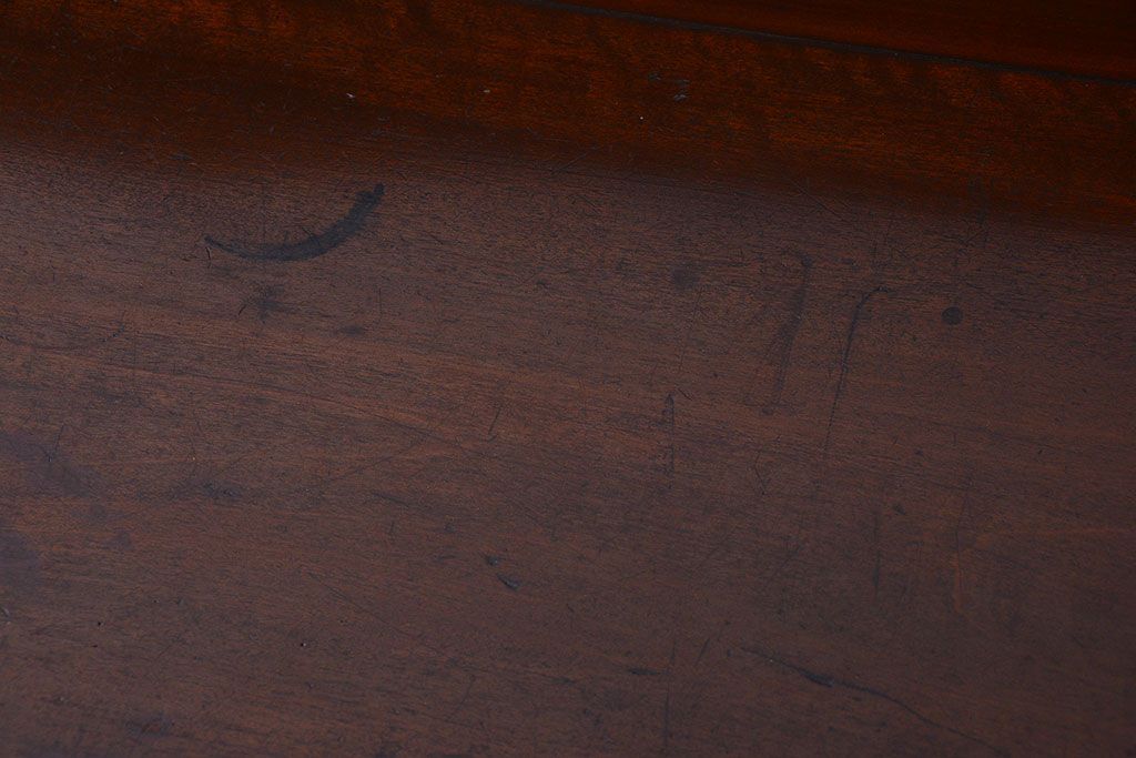 アンティーク家具　和製アンティーク　大正〜昭和期　すりガラス引き戸の本箱