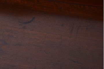 アンティーク家具　和製アンティーク　大正〜昭和期　すりガラス引き戸の本箱