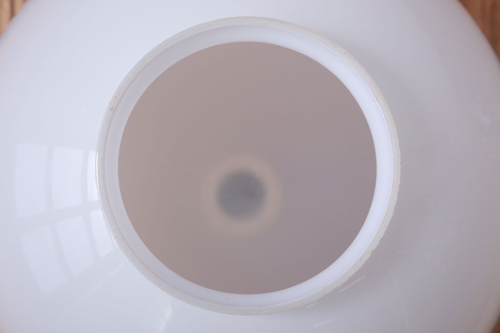 アンティーク　特大サイズ!レトロな球型ガラス天井照明