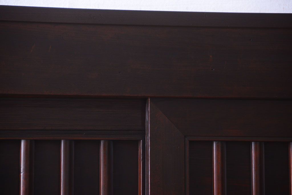 アンティーク家具　古民具・骨董　和モダン　六尺　上質なアンティーク収納箪笥(水屋箪笥)