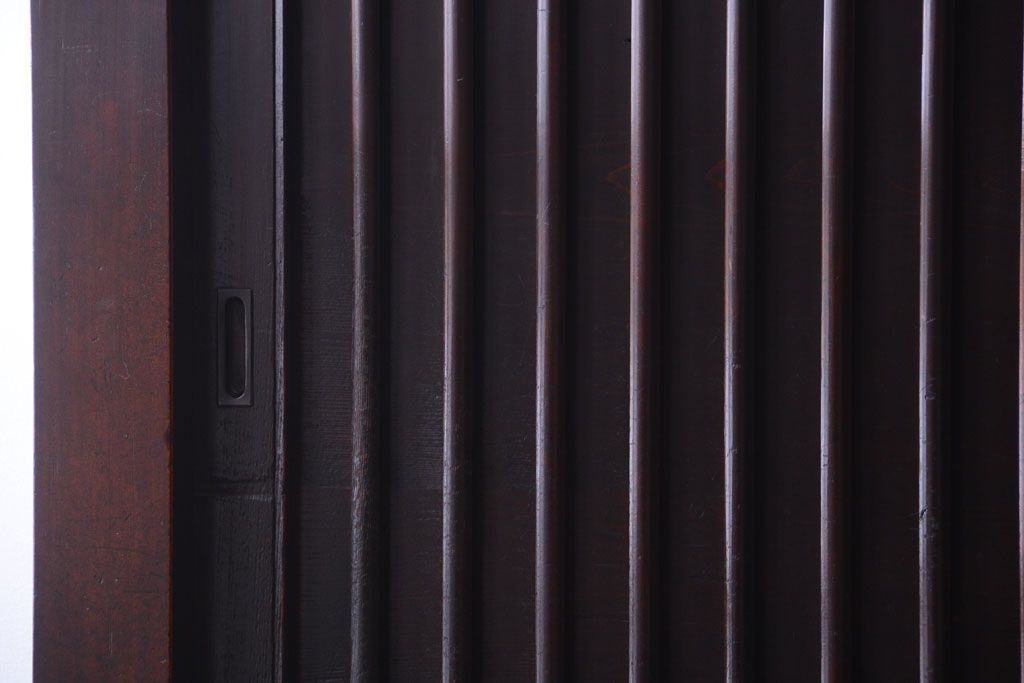 アンティーク家具　古民具・骨董　和モダン　六尺　上質なアンティーク収納箪笥(水屋箪笥)