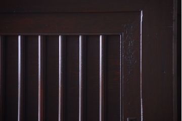 アンティーク家具　古民具・骨董　和モダン　六尺　上質なアンティーク収納箪笥(水屋箪笥)