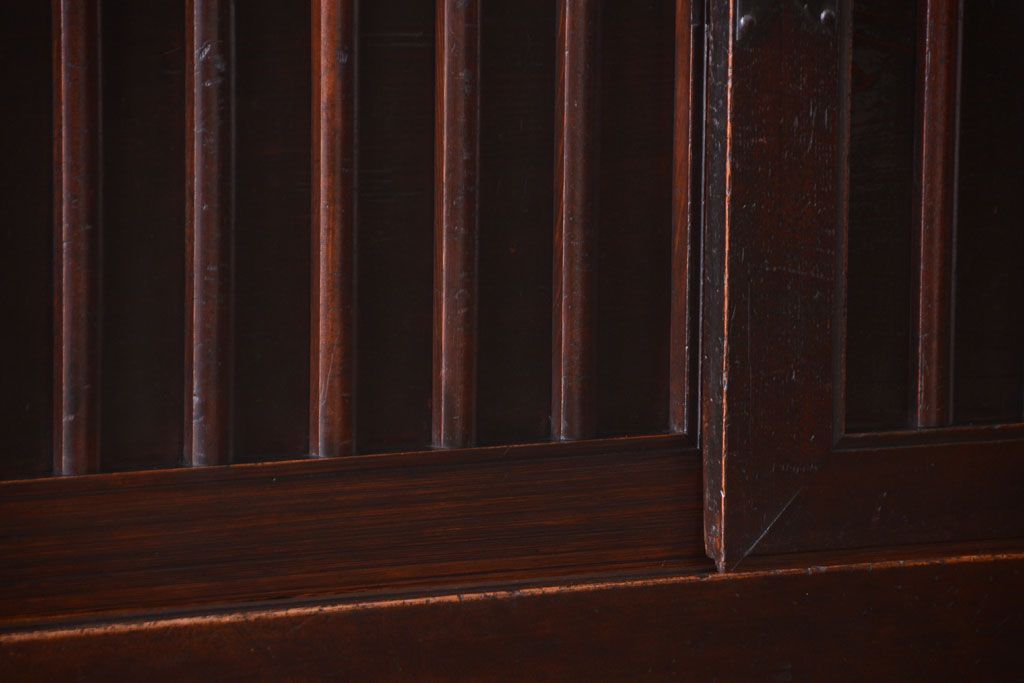 アンティーク家具　古民具・骨董　和モダン　六尺　上質なアンティーク収納箪笥(水屋箪笥)