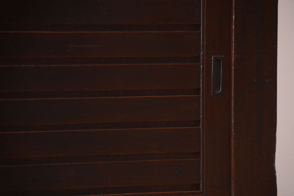 アンティーク家具　古民具・骨董　和モダン　六尺　上質なアンティーク収納箪笥(水屋箪笥)