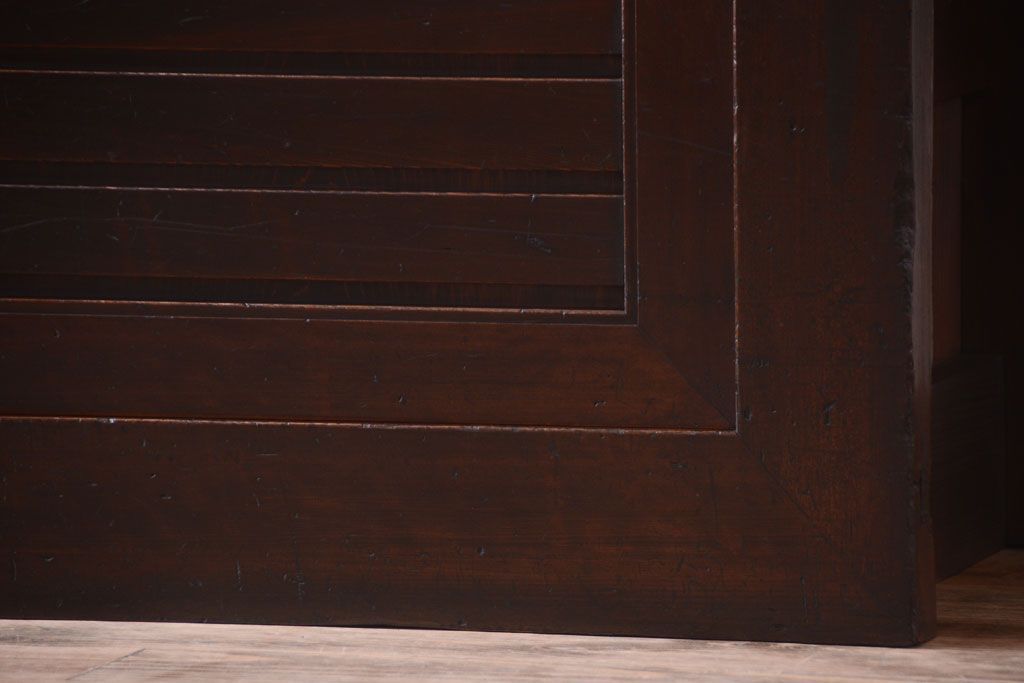 アンティーク家具　古民具・骨董　和モダン　六尺　上質なアンティーク収納箪笥(水屋箪笥)