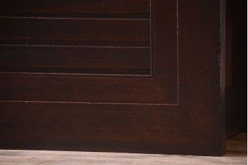 アンティーク家具　古民具・骨董　和モダン　六尺　上質なアンティーク収納箪笥(水屋箪笥)