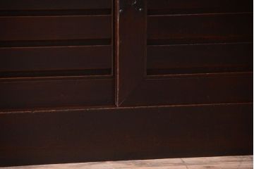 アンティーク家具　古民具・骨董　和モダン　六尺　上質なアンティーク収納箪笥(水屋箪笥)