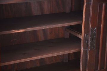 アンティーク家具　古民具・骨董　和モダン　六尺　上質なアンティーク収納箪笥(水屋箪笥)