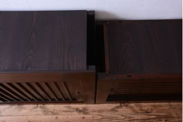 アンティーク家具　古民具・骨董　和モダン　六尺　上質なアンティーク収納箪笥(水屋箪笥)